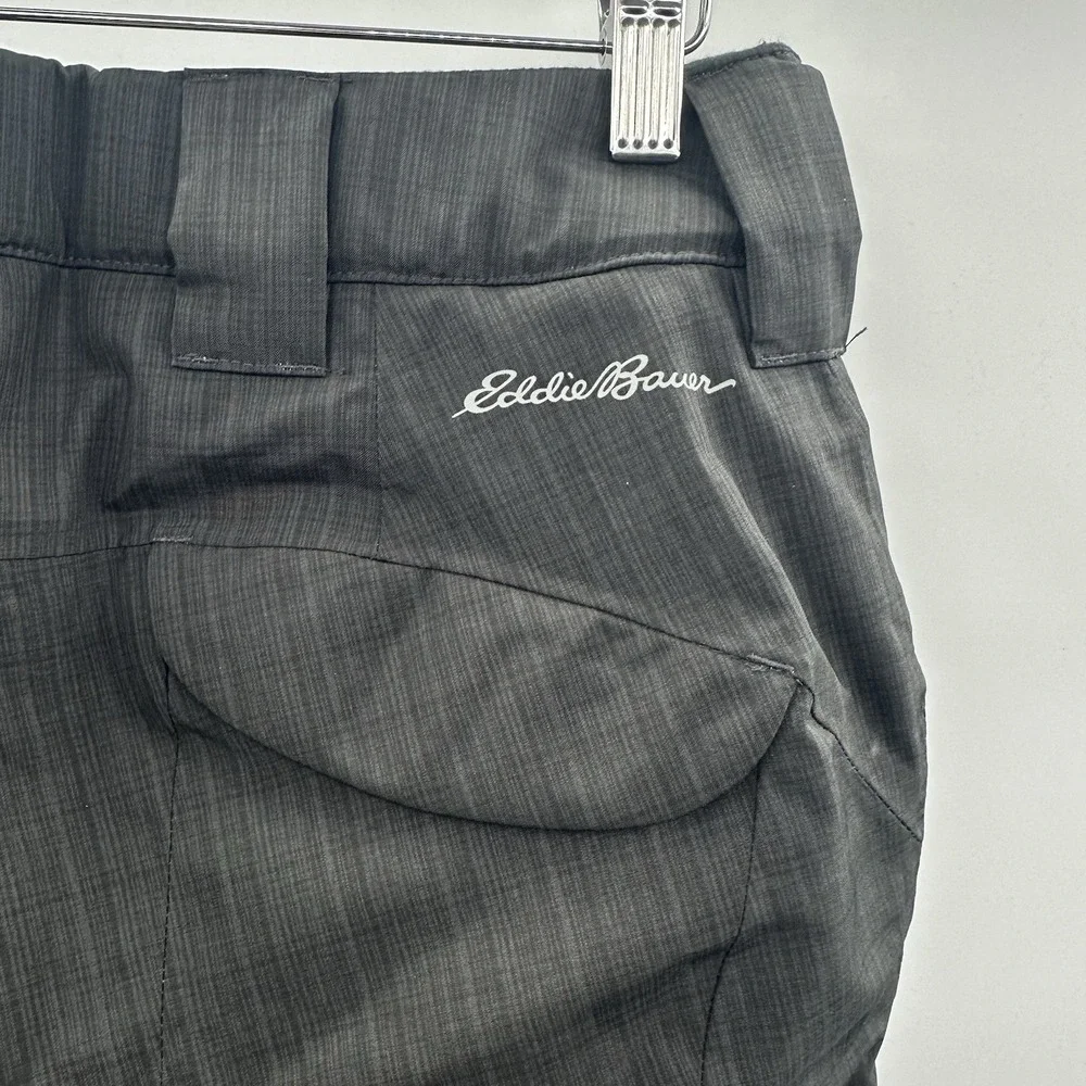 Eddie Bauer WeatherEdge Plus Insulated Ski Snowboard Pants Womens XS‎ Gray Grey